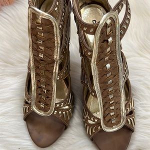 Bakers Shoes Cori Sandal Heels - Taupe